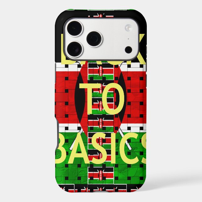 Back to Basics: Kenya Flag Themed Weaving Culture (Back)