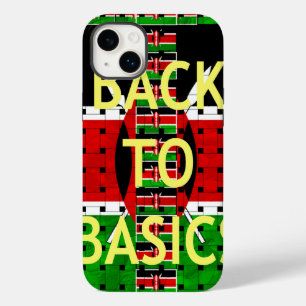 Back to Basics: Kenya Flag-Themed  Weaving Culture Case-Mate iPhone 14 Plus Case