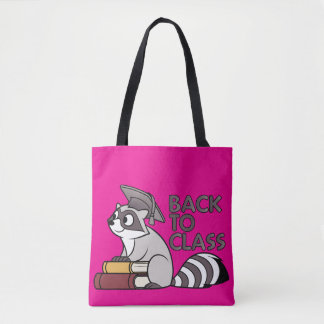 Back to Class 2025 Racoon Design Tote Bag