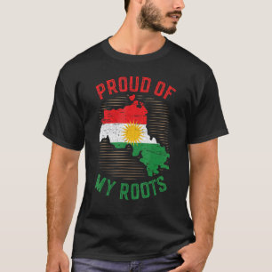 Back to Kurdistan Flag Kurdisch Kurd Erbil Kurdi K T-Shirt