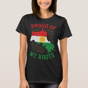 Back to Kurdistan Flag Kurdisch Kurd Erbil Kurdi K T-Shirt