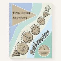 Back To Mathematics Spiral Notebook