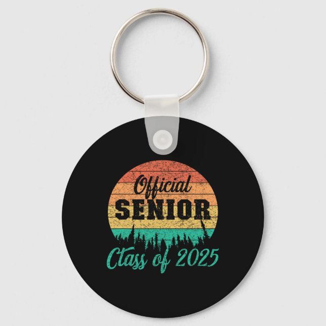 Back To School4 Senior 2025  Key Ring (Front)