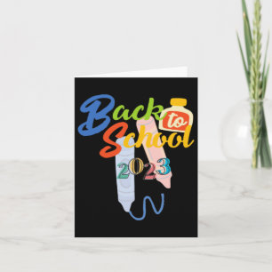 Back To School 1 Card