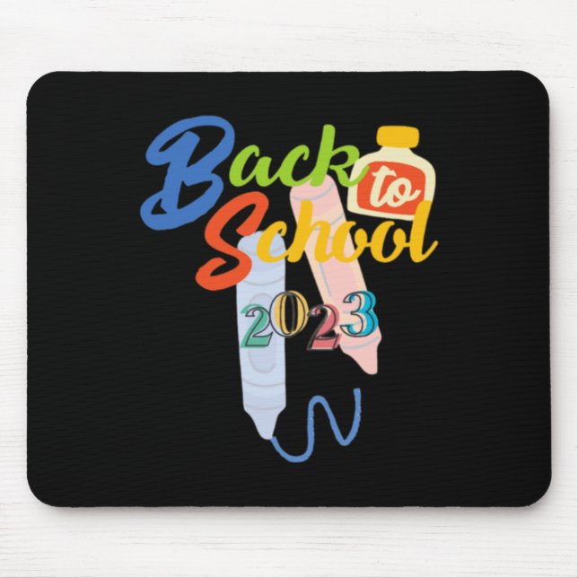Back To School 1  Mouse Mat (Front)