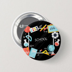 BACK TO SCHOOL 2018 6 CM ROUND BADGE