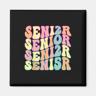 Back To School 2025 Senior 2025 Cl Of 2025  Magnet