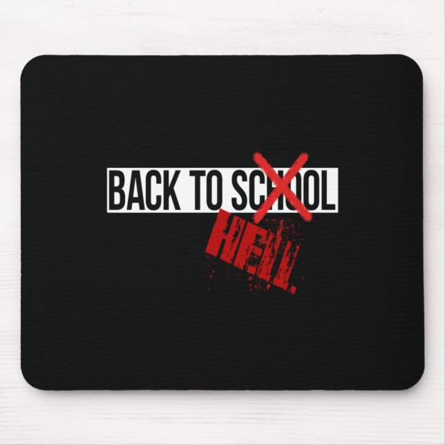 Back To School 2  Mouse Mat (Front)