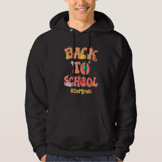 Back To School 2nd Grade Squad Teacher Students Ki Hoodie