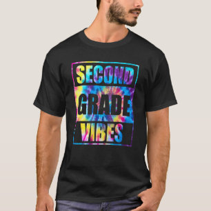 Back To School 2nd Grade Vibes  First Day Teacher  T-Shirt