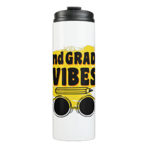 Back To School 2nd Grade Vibes Shirt First Day Kid Thermal Tumbler