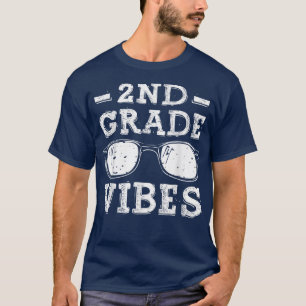 Back To School 2nd Grade Vibes Shirt, First Day Te T-Shirt