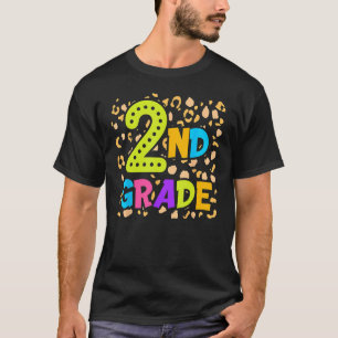 Back To School 2nd Second Grade Teacher Student Ki T-Shirt