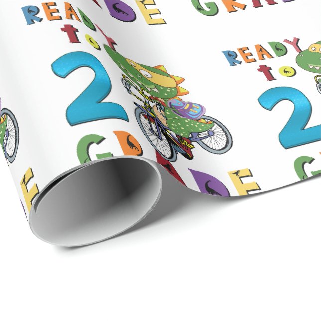 Back To School,2Th Grade Wrapping Paper (Roll Corner)