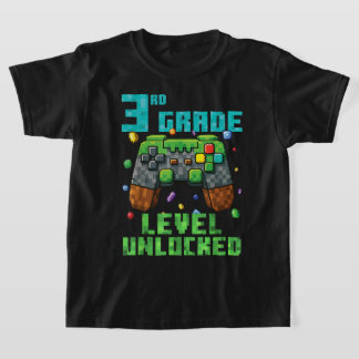 Back to School 3rd Grade Boys Gamer T-Shirt