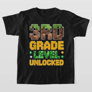 Back to School 3rd Grade Boys Gamer T-Shirt