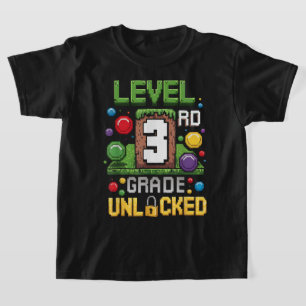 Back to School 3rd Grade Boys Gamer T-Shirt
