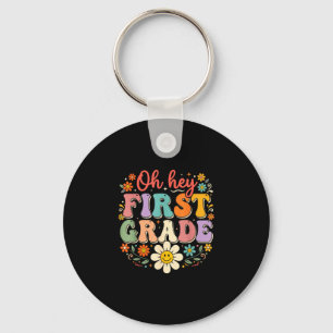 Back to school 3rd grade teacher shirt third grade key ring