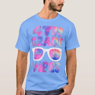 Back To School 4th Grade Vibes Shirt First Day Tea