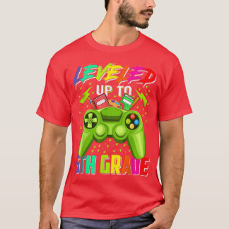 Back To School 5th Grade Gamer Levelled Up To Fift T-Shirt
