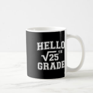 Back To School 5th Grade Math Teacher Square Root  Coffee Mug