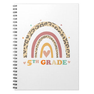 Back To School 5Th Grade Where The Adventure Begin Notebook