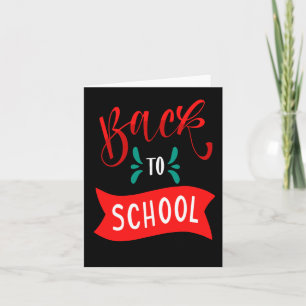 Back To School 6  Card