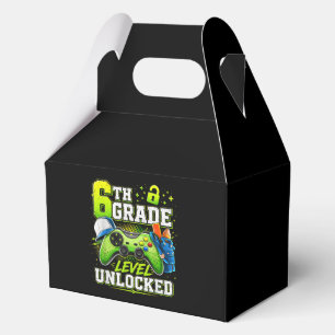 Back to School 6th Sixth Grade Level Unlocked Favour Box