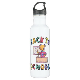 Back to school 710 ml water bottle