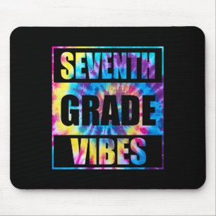 Back To School 7th Grade Vibes First Day Of School Mouse Mat