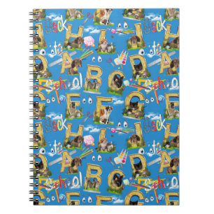 Back To School ABC Repeat Design Notebook