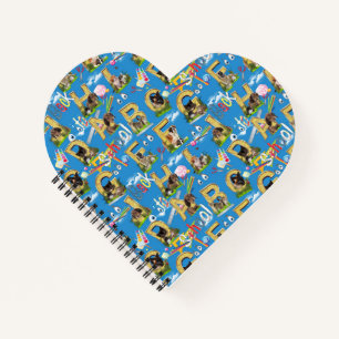 Back To School ABC Repeat Design Notebook