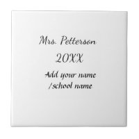 Back to school add teacher name year school name