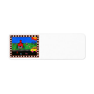 Back To School Address Label