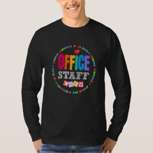Back To School Admin Appreciation Week Office Staf T-Shirt