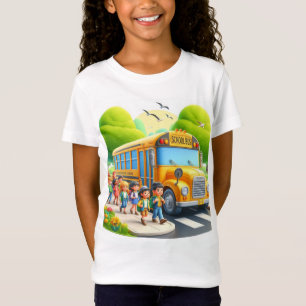 Back To School Again Girls T-Shirt