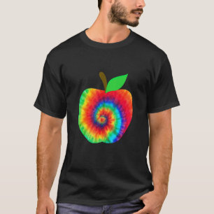 Back To School Apple Happy First Day Of School Tea T-Shirt