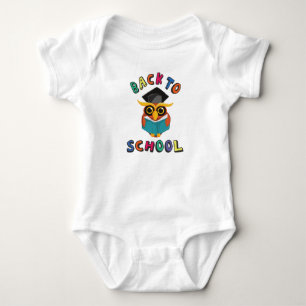 Back to school baby bodysuit