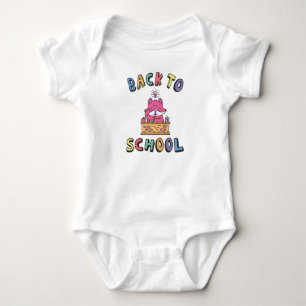Back to school baby bodysuit