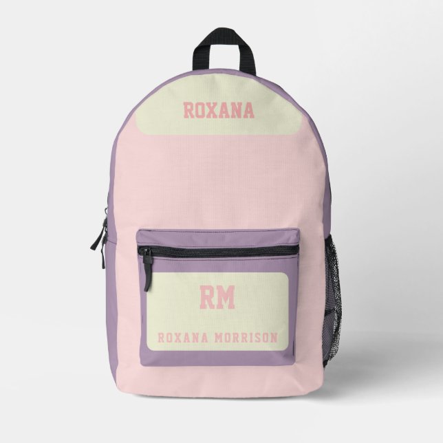  back to school backpacks girls modern sports cool (Front)