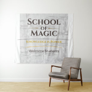 Back to School Banner Classroom Decor Teacher Bann Tapestry
