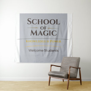 Back to School Banner Classroom Decor Teacher Bann Tapestry