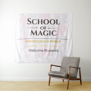 Back to School Banner Classroom Decor Teacher Bann Tapestry