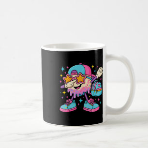 Back To School Baseball Ice Cream Drip First Day O Coffee Mug