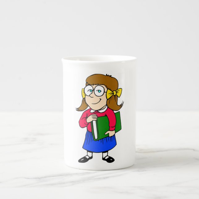 BACK TO SCHOOL BONE CHINA MUG (Front)