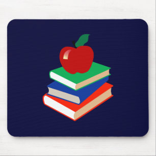 Back to School, Books and Apple Mouse Mat