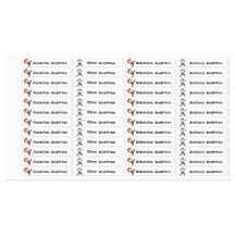 Back to School Boys Cute Ninja Kids Name