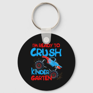 Back To School Boys First Day Of Kindergarten Mons Key Ring