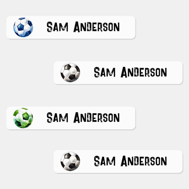 Back to School Boys Soccer Kids Name (Group)