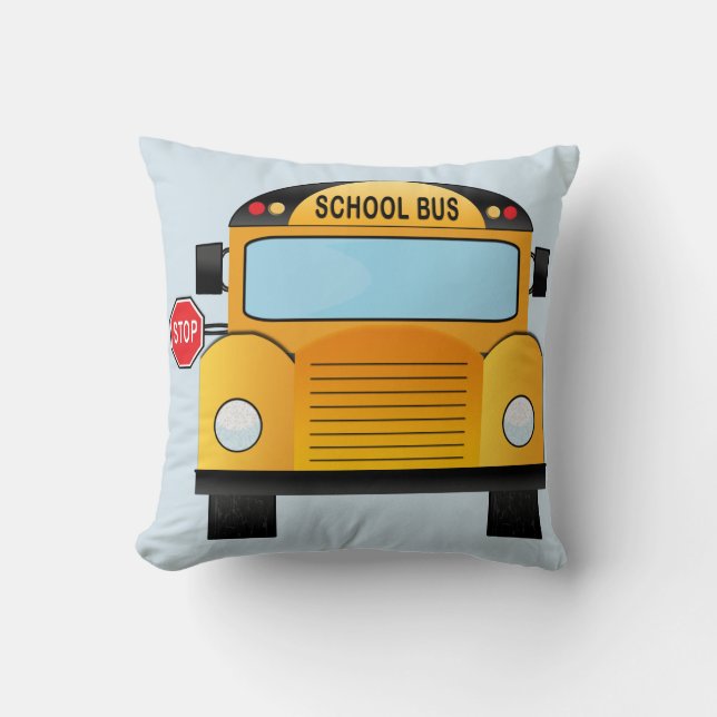 Back to school bus cushion (Front)